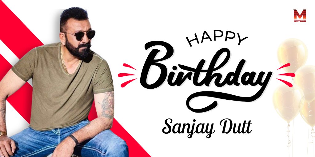 Mitron_Tv's tweet photo. Mitron wishes the ultimate baba of Bollywood - Sanjay Dutt, a very happy birthday! May you continue to charm us and amaze us with your talent 🥳
 #HappyBirthdaySanjayDutt https://t.co/tRDd7BKuoz