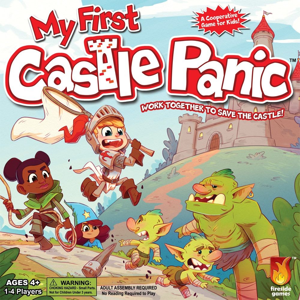 thechriscormier's tweet photo. #MyFirstCastlePanic uggs an excellent kids-version of #CastlePanic!  Highly recommended for younger kids.  #bgstats https://t.co/BxdWDYPphJ