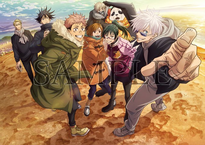 アニメ 呪術廻戦 展 8月6日から開催の後期描き下ろしイラスト解禁