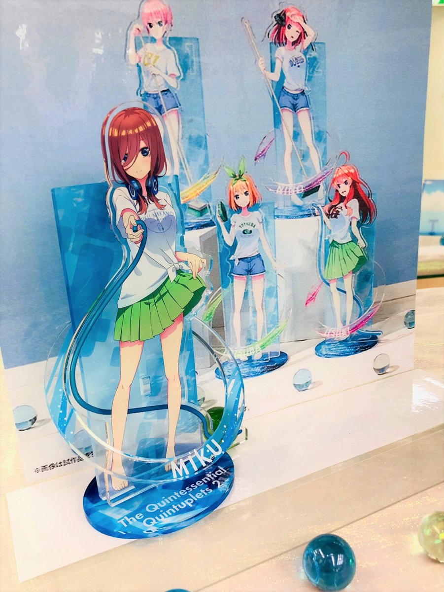 五等分の花嫁 アニメイト サマーフェア 立体アクリルスタンド 全5種セット