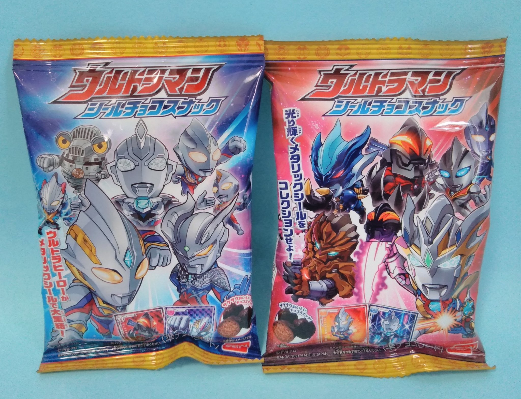 Sofviou コンビニで ウルトラマン シールチョコスナック と 塩らーめん ウルトラ 海老塩味 をゲット ライダーや戦隊に比べるとウルトラはあまり入荷しないので一般店頭で見かけると購入してしまいます ウルトラマン シール チョコスナック 塩