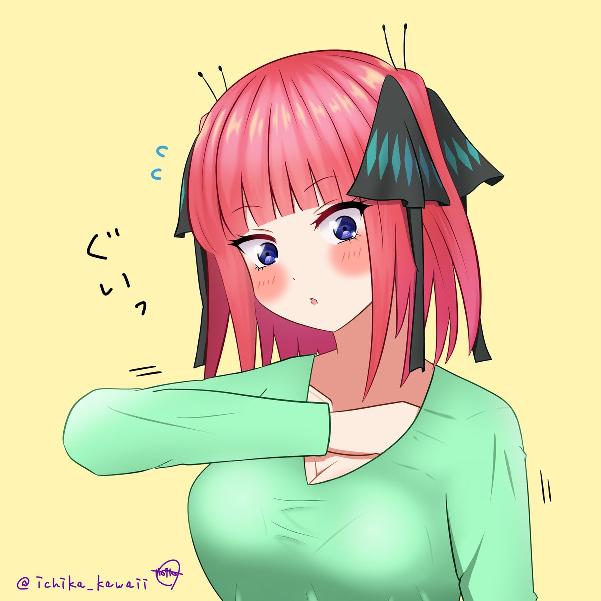 いちかわ S Tweet 五等分の花嫁キャラで 誰かのフェチに刺さるイラストや コラボ系のイラスト描いてます 今月のは4枚に収まらなかった イラスト 今月描いた絵を晒そう 絵柄が好みって人にフォローされたい 目指せフォロワー1000人 五等分の花嫁 かぐや様は