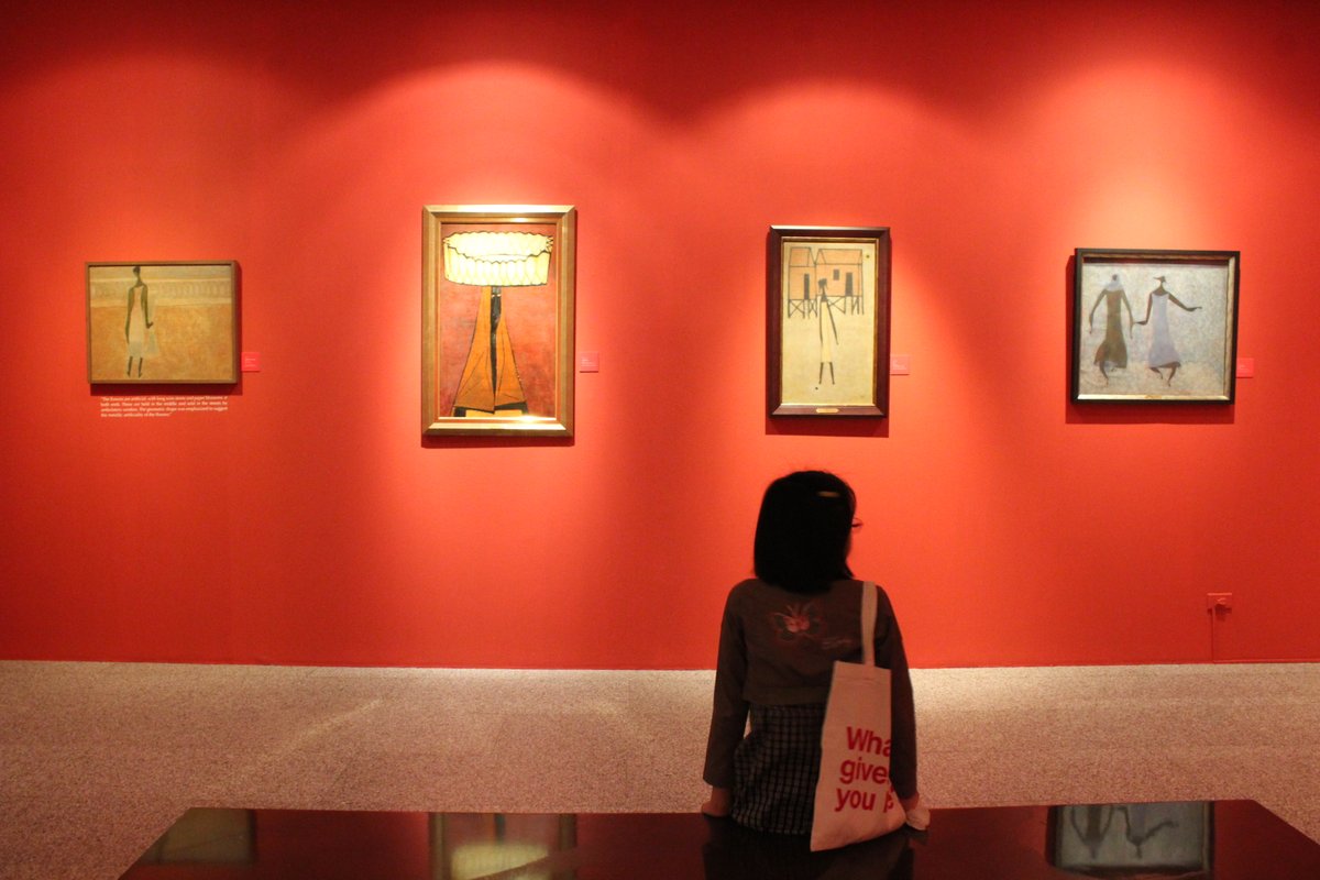 how long would you spend just sitting silently in a gallery and appreciating the art?