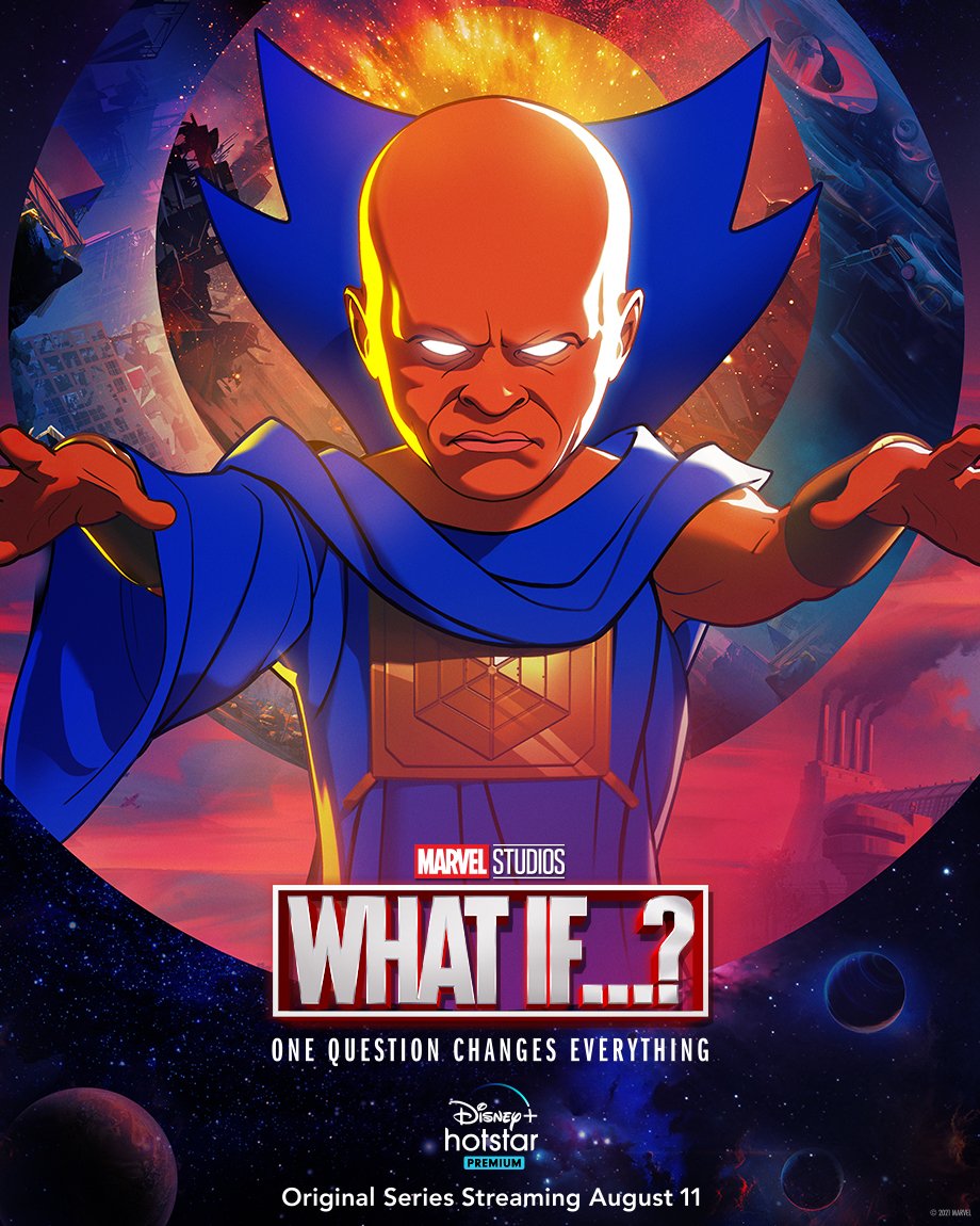 Join The Watcher in pondering the question #WhatIf in Marvel Studios' first animated series, streaming August 11.