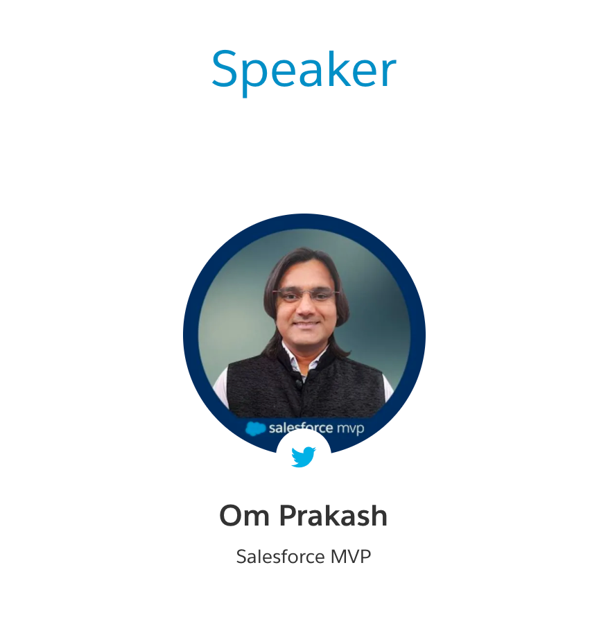 Salesforce Developer Group, Vijayawada, India. tweet media