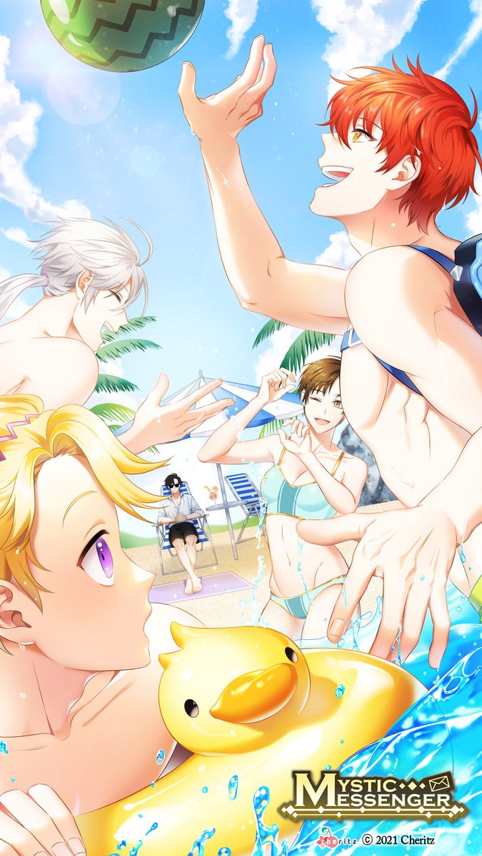 Cheritz_es's tweet photo. [Mystic Messenger] Anuncio del evento de verano
Link del Anuncio : https://t.co/WGiSfRAqCi https://t.co/FZ93INTWkt