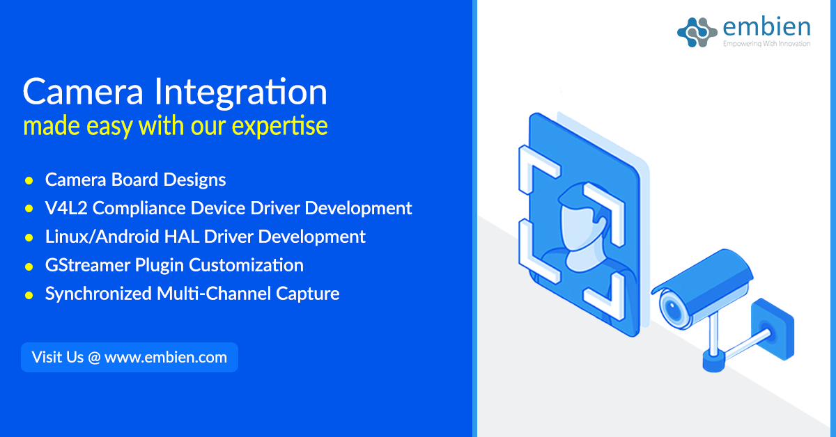 EmbienTech's tweet image. Design and develop next-gen cameras with Embien&apos;s expertise. For more information , visit - embien.com/blog/mipi-csi-… 

#camera #design #v4l2 #gstreamer #android #linux #hal #multichannel #capture #cameraboard #integration