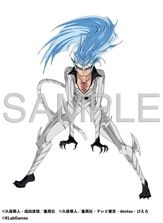 超レア ブレソル 下敷き Brave Souls グリムジョー BLEACH