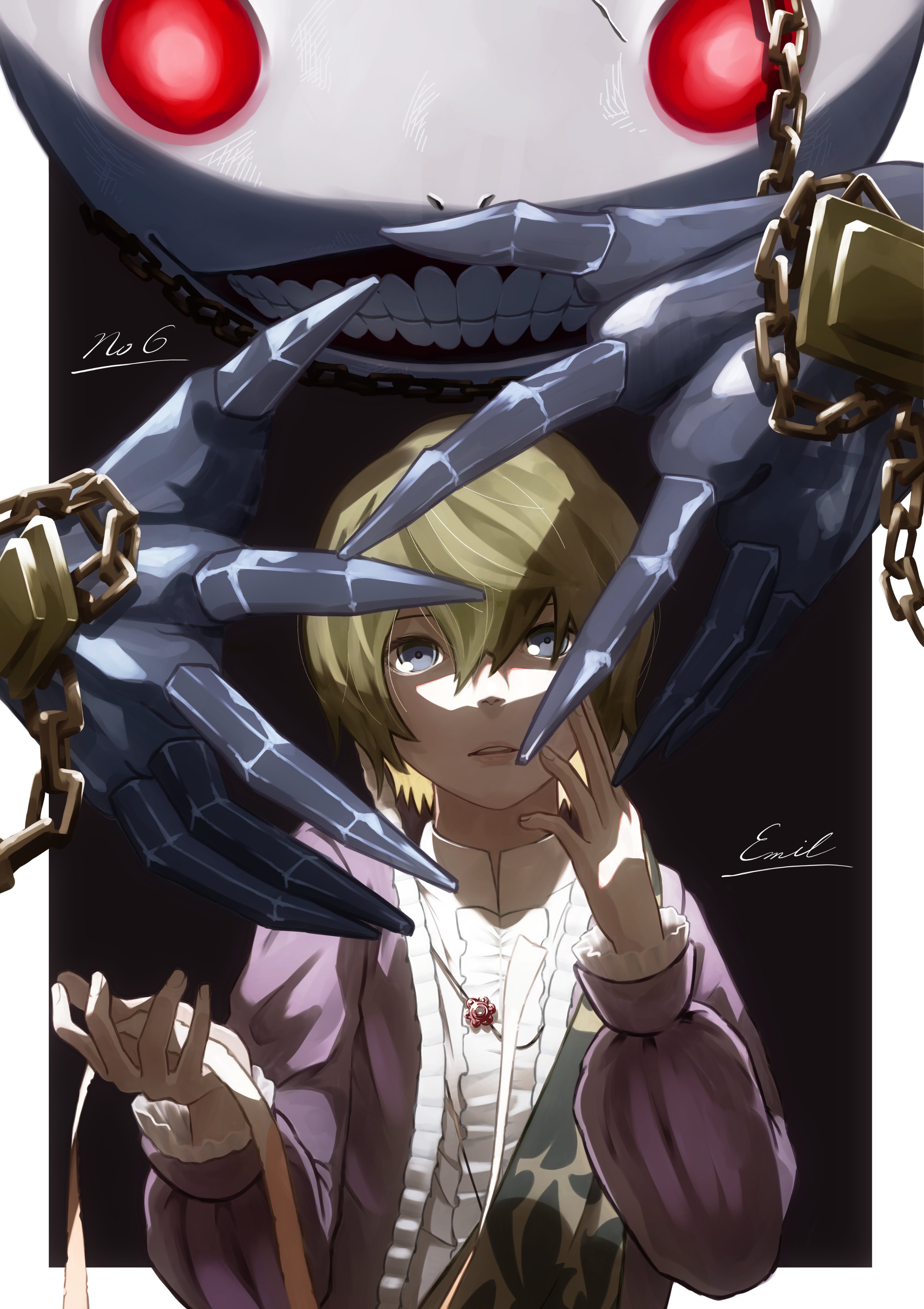 Shinarika エミール 6号 ニーアレプリカント イラスト T Co C3evlu3nrz Twitter