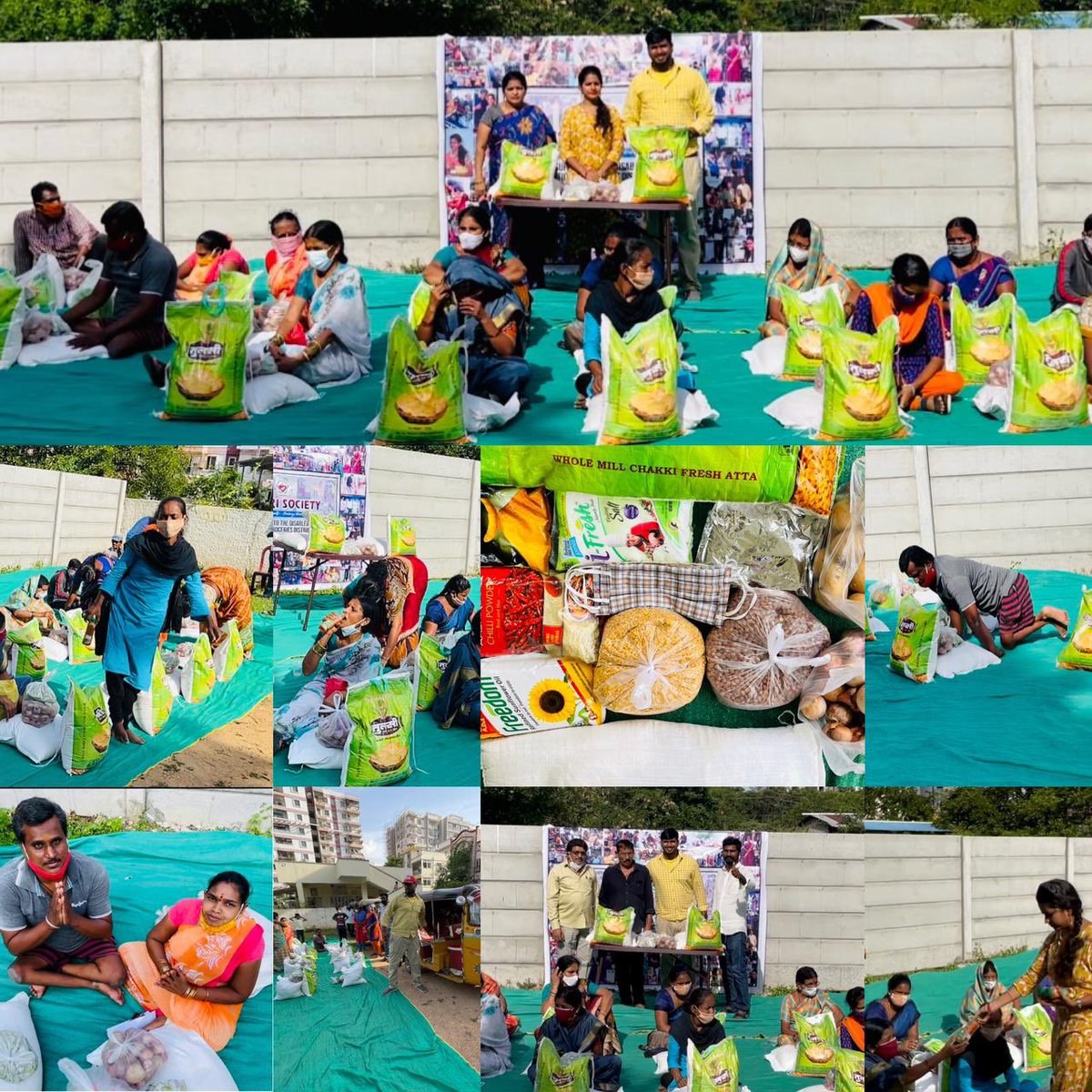 aashrisociety's tweet photo. https://t.co/CCJ6ztLo60
కాప్రా ప్రాంతంలోని 25 మంది దివ్యాంగులకు నెలరోజులకు సరిపోయే .... 50 వేల రూపాయల విలువైన నిత్యవసర వస్తువులను సమకూర్చాము. వారందరికీ ఈ రోజు మియాపూర్ లోని ఆశ్రీ సొసైటీ కార్యాలయం లో అందచేశాము.. వారి కళ్లలో కనిపించిన ఆనందం మాకు రెట్టింపు సంతోషాన్ని కలిగించింది👏🏻 https://t.co/cIBTGFJOF6