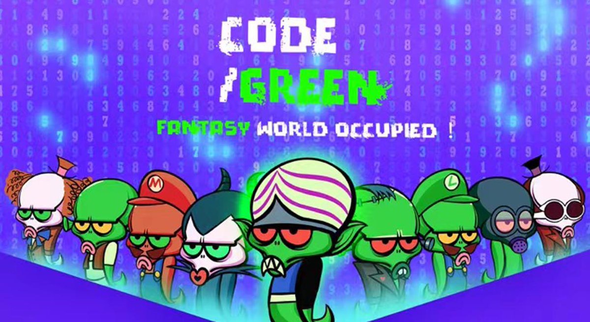 StarryNift's tweet photo. @DropYourNFT Original Code Green NFT
Website: https://t.co/nvJYHgmhXB
OpenSea:https://t.co/PQPtu0hBdO https://t.co/H5EYx84GLq