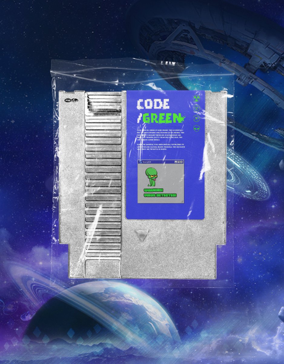 StarryNift's tweet photo. @DropYourNFT Original Code Green NFT
Website: https://t.co/nvJYHgmhXB
OpenSea:https://t.co/PQPtu0hBdO https://t.co/H5EYx84GLq