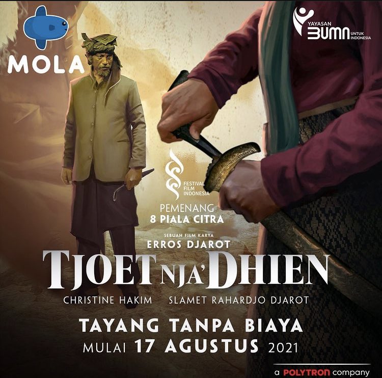 Mengingatkan lagi... 

Film sangat puenting ini bisa ditonton di MOLA mulai 17 Agustus