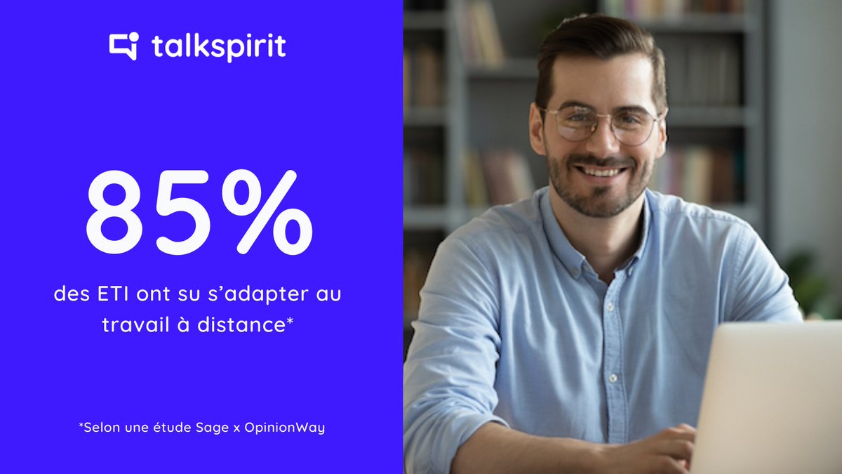 Les entreprises ont largement su s’adapter au #télétravail ! Selon un baromètre <a href="/SageFrance/">Sage France</a> x <a href="/opinionway/">OpinionWay</a>, 93 % des ETI et 89 % des PME ont grandement confiance en l’avenir : pxle.me/Z_xixCac

(Via <a href="/courriercadres/">Courrier Cadres</a>) #Futurdutravail #entreprises
