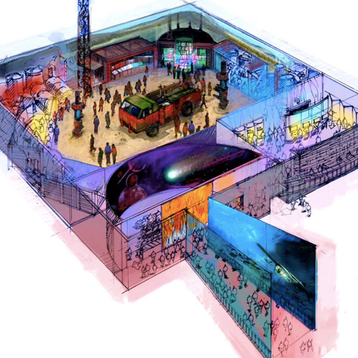 parkdesignerca's tweet photo. Fort Worth Museum Of Science &amp; History Theme Park Design Company - https://t.co/mGjWTyJ5JD 
#ThemeParkDesign
#ParkDesigner https://t.co/nPoICWV50E