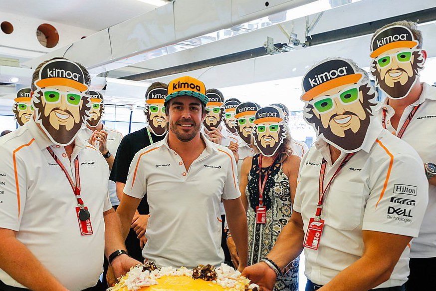 Happy 26th Birthday to Rookie Fernando Alonso!    