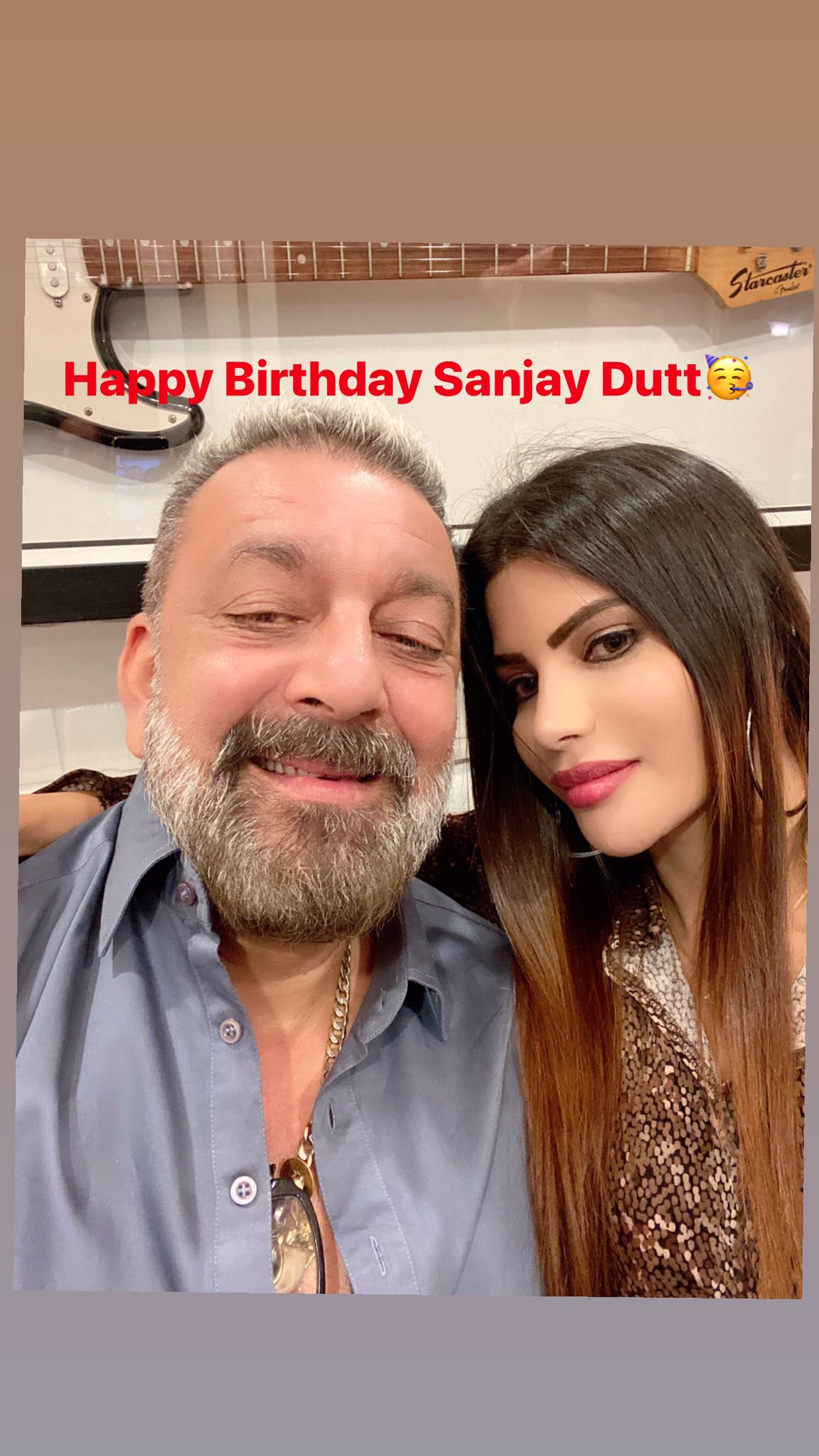 A very Happy Birthday to my friend and guide The Sanjay Dutt   