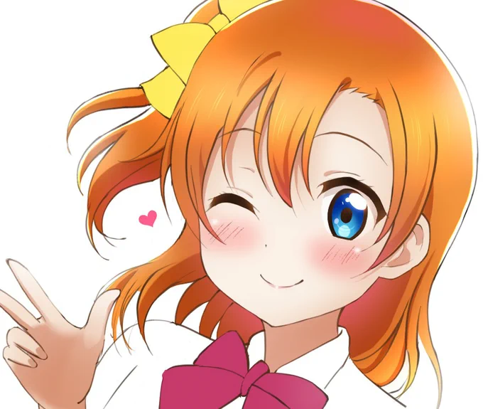 #上手い下手は別にして自分の絵柄のここが好き 
かわいいところ✨ 