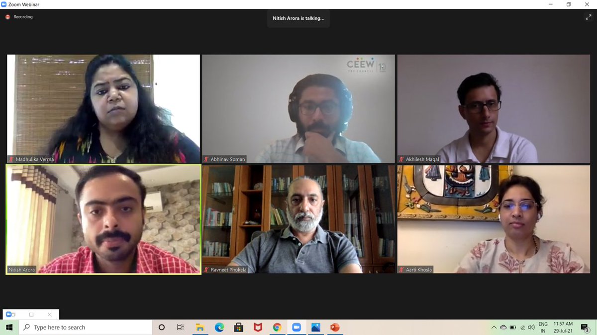 To make the #EV charging stations business financially viable, placing them where they would be most used is critical. This, coupled with the govt subsidies, will boost charging infrastructure in India-Nitish Arora, <a href="/NRDC_India/">NRDC India</a> <a href="/ClimateTrendsIN/">Climate Trends</a>