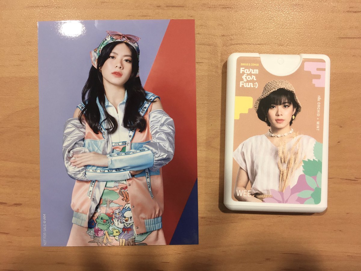 yinghyper's tweet photo. ปล่อย!!
- รูปสุ่ม ดีอ่ะ 60 บาท
- สเปรย์แอลกอฮอล์ 165 บาท
ซื้อเหมา รูป+สเปรย์ 210 บาท
#ตลาดนัดBNK48 #ตลาดนัดCGM48
#BNK48 #CGM48 #ดีอ่ะ #WeeBnk48 #วี #Farmforfun #วีรยา https://t.co/eWbwbP2q1h