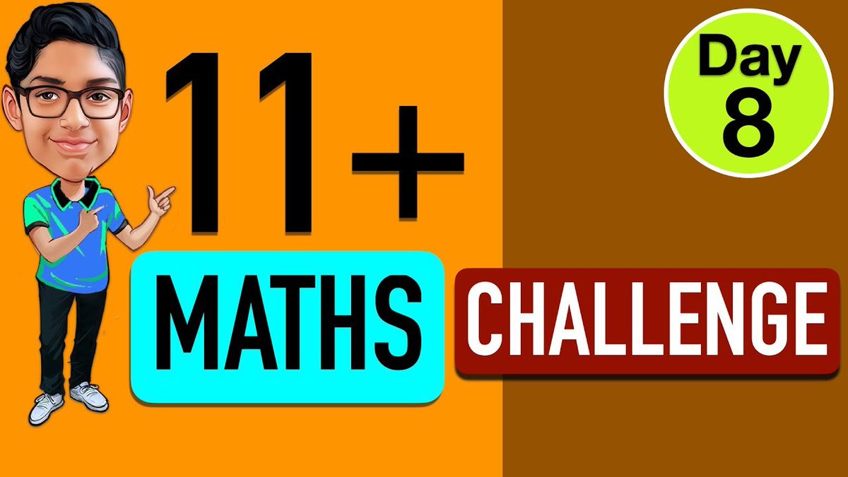 lessonade's tweet photo. Maths Challenge - Day8
https://t.co/2dXTOqvpi3
#Lessonade #11plus #elevenplus #11plusmaths #11plusexam #11plusexams https://t.co/eVS8m8tTMc