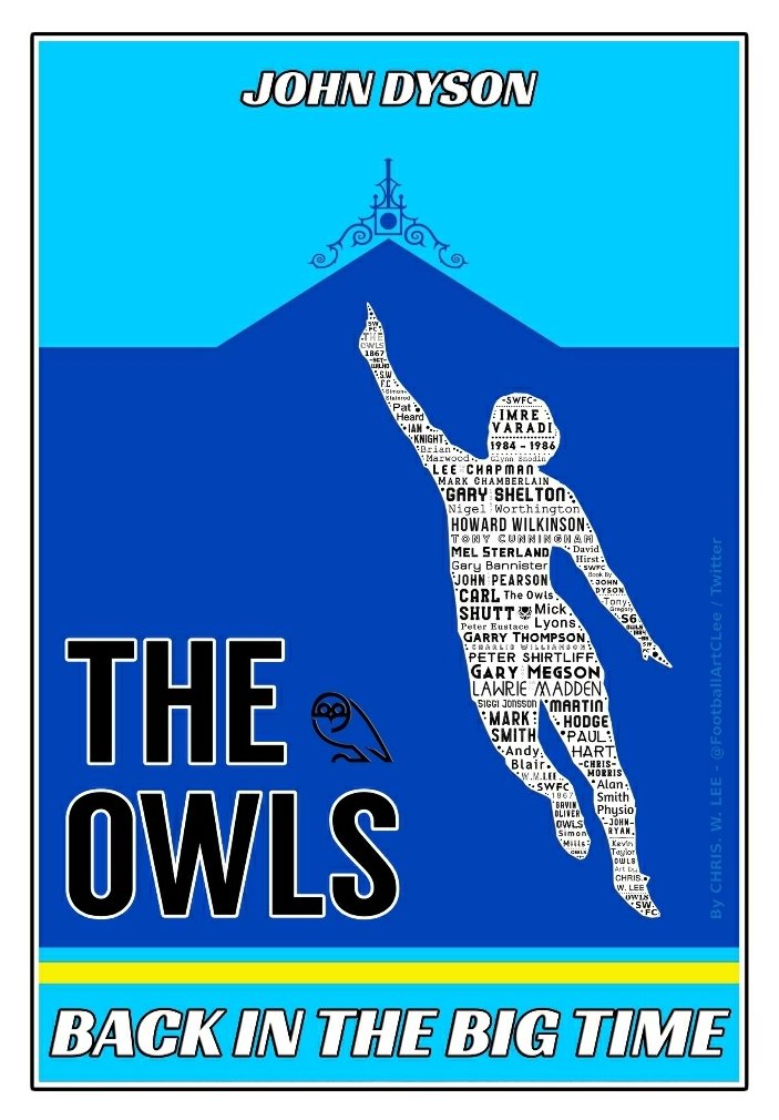 FootballArtCLee's tweet image. Poster for upcoming #swfc book 'The Owls Back in the Big Time' by John Dyson #wawaw

A3 print giveaway, to enter

1. RT this tweet 
2. Follow @OwlsBig
3. Follow @FootballArtCLee 

Ends Aug 01

@Dunsbyowl @TTM_Gregory @imre_banana @pearsonjohn10 @Thompson1Garry @p_a_u_l_smith