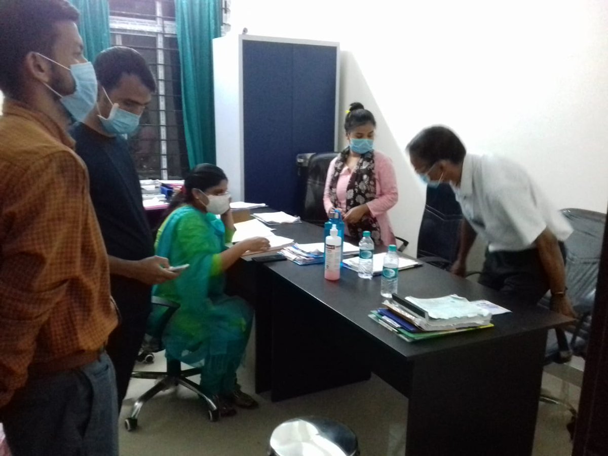 SdiproB's tweet photo. SDO(C) Dr. Neha Yadav &amp; AC Pranjal Pran Saikia visited SKMCH last night.They visited the Covid General Ward &amp; ICU. Interacted with the patients and found all are stable.Also took stock of the food quality, availability of medicines &amp; oxygen. https://t.co/c5GBRJxVtg