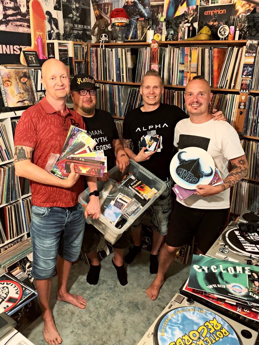 VilleSorsa's tweet photo. Helping my brother Harri Andersson out to write his self autobiography book. It’s been eventful 25 years with these gentlemen #electronicmusic #finrg https://t.co/T229j5twZj