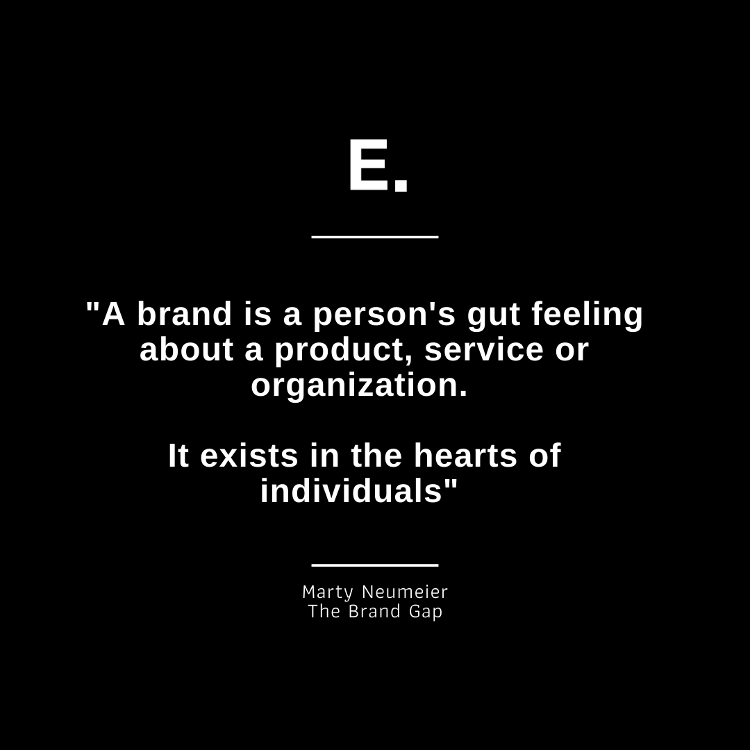effectus_group's tweet photo. "A brand is a person's gut feeling about a product, service or organization. It exists in the hearts of individuals" - Marty Neumeier (The Brand Gap)
#EffectusGroup #Marketing #MarketingStrategy #Online #Logo #LogoDesign #Brands #Branding #BrandLove https://t.co/y3k0SYwZxX
