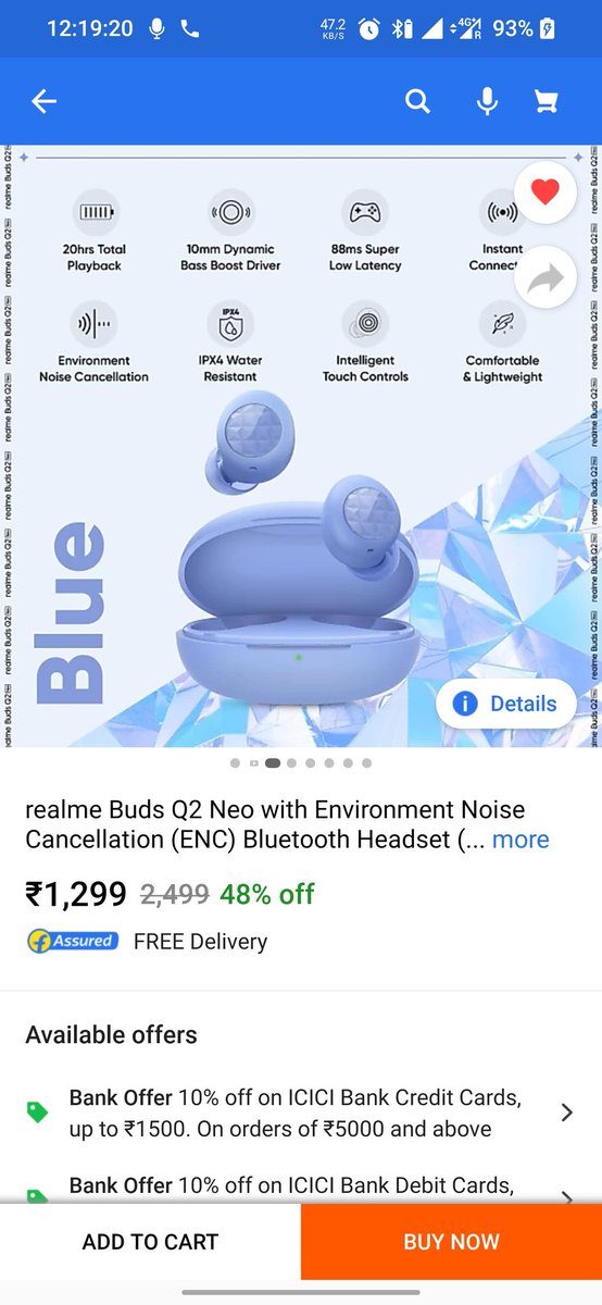 ParthTh77856469's tweet photo. @Flipkart On the same page there is contradiction of features provided by this brand. On front page slides it shows IPX4 water res. and the same in highlights tab it shows IPX5 water res. Are you playing with customers who have less technical knowledge.Fix it https://t.co/bTryuueqX0