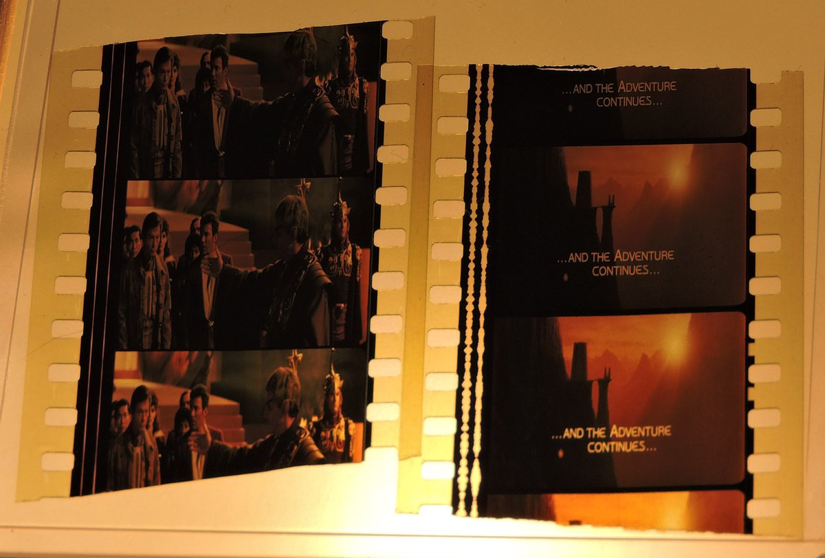 1TrekFan's tweet photo. I also have #STIII #StarTrek The Search for Spock film cels - again I don’t remember where I got them. I don’t feel a need to have a ton of film cels - what does one do with them? - but it is nice to have a few. I mean movies aren’t on film anymore, right? https://t.co/YruAnkvpBV