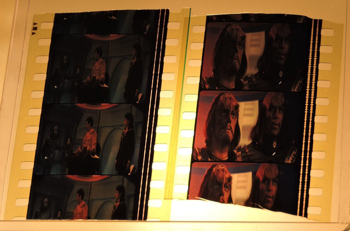 1TrekFan's tweet photo. I also have #STIII #StarTrek The Search for Spock film cels - again I don’t remember where I got them. I don’t feel a need to have a ton of film cels - what does one do with them? - but it is nice to have a few. I mean movies aren’t on film anymore, right? https://t.co/YruAnkvpBV