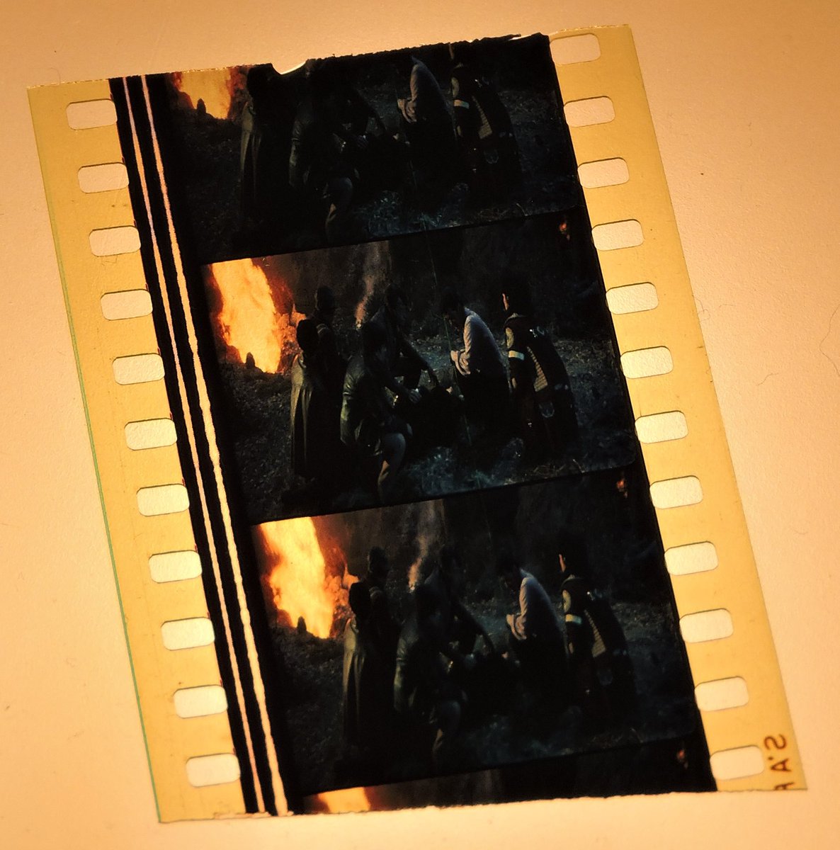 1TrekFan's tweet photo. I also have #STIII #StarTrek The Search for Spock film cels - again I don’t remember where I got them. I don’t feel a need to have a ton of film cels - what does one do with them? - but it is nice to have a few. I mean movies aren’t on film anymore, right? https://t.co/YruAnkvpBV