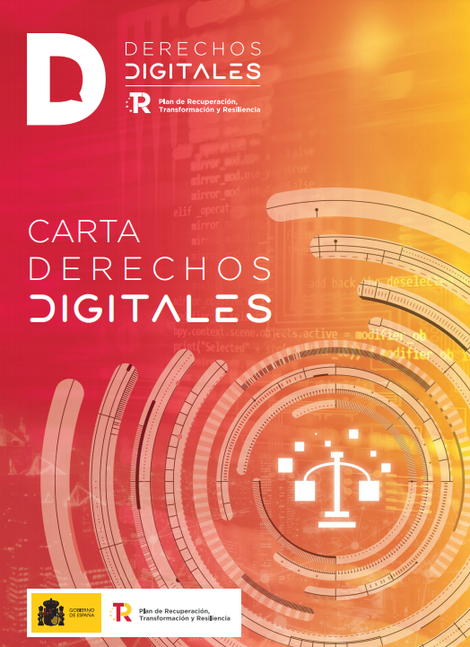 SEDIAgob's tweet photo. 📯Hemos presentado la Carta de #DerechosDigitales

📜Un marco de referencia para garantizar los derechos de la ciudadanía en la nueva realidad digital.

✅Avanzamos en una digitalización humanista

📄👉https://t.co/7SOmPSxOA4

#EspañaDigital2025 #PlandeRecuperación🇪🇸 https://t.co/IgkV5Tca3N