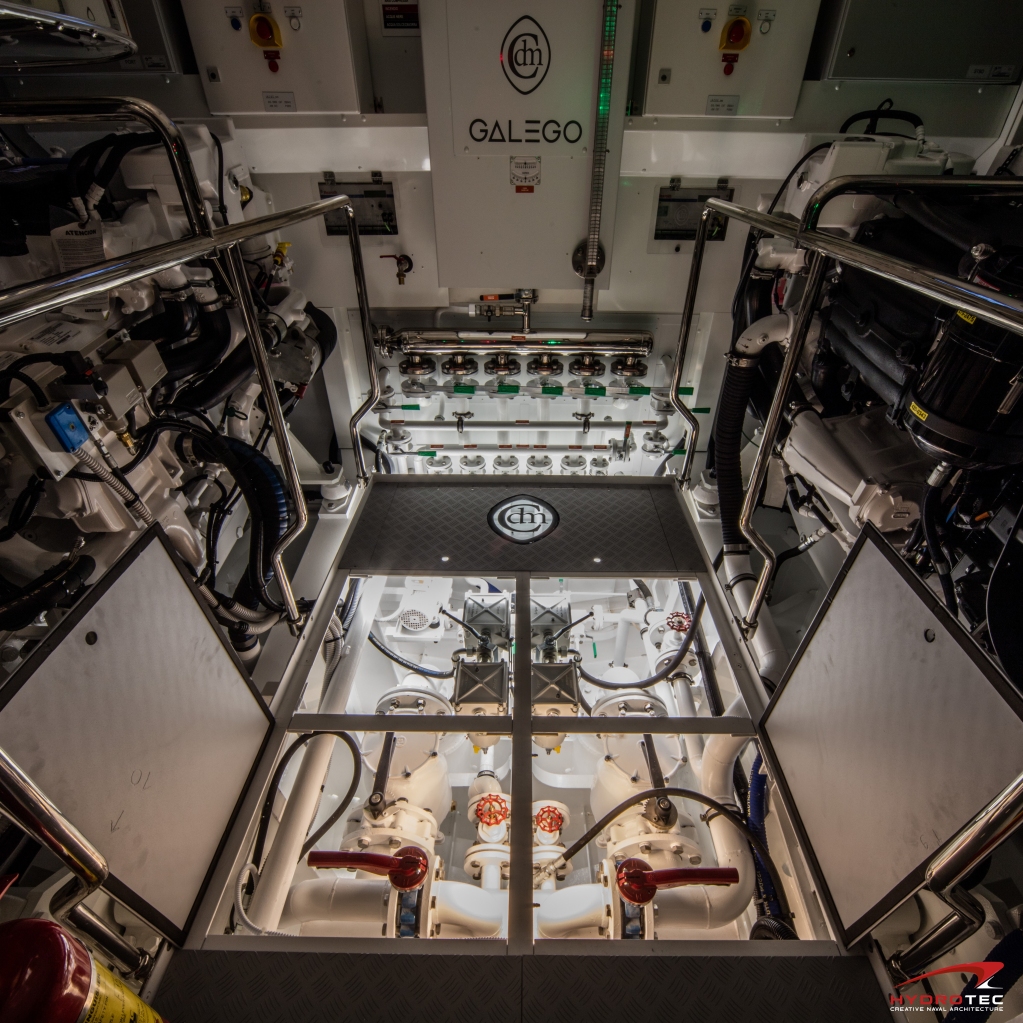Hydro_Tec_Srl's tweet photo. Every technical detail is designed to be aesthetically pleasant. 
M/Y Hvalross,Darwin 102, engine room particular.
Built by Cantiere delle Marche

#Hydrotec #yachtdesign #navalarchitecture #engineering  #technology #madeinitaly #Cantiere Delle Marche #DarwinClass #Hvalross https://t.co/xR4uOvCSWV