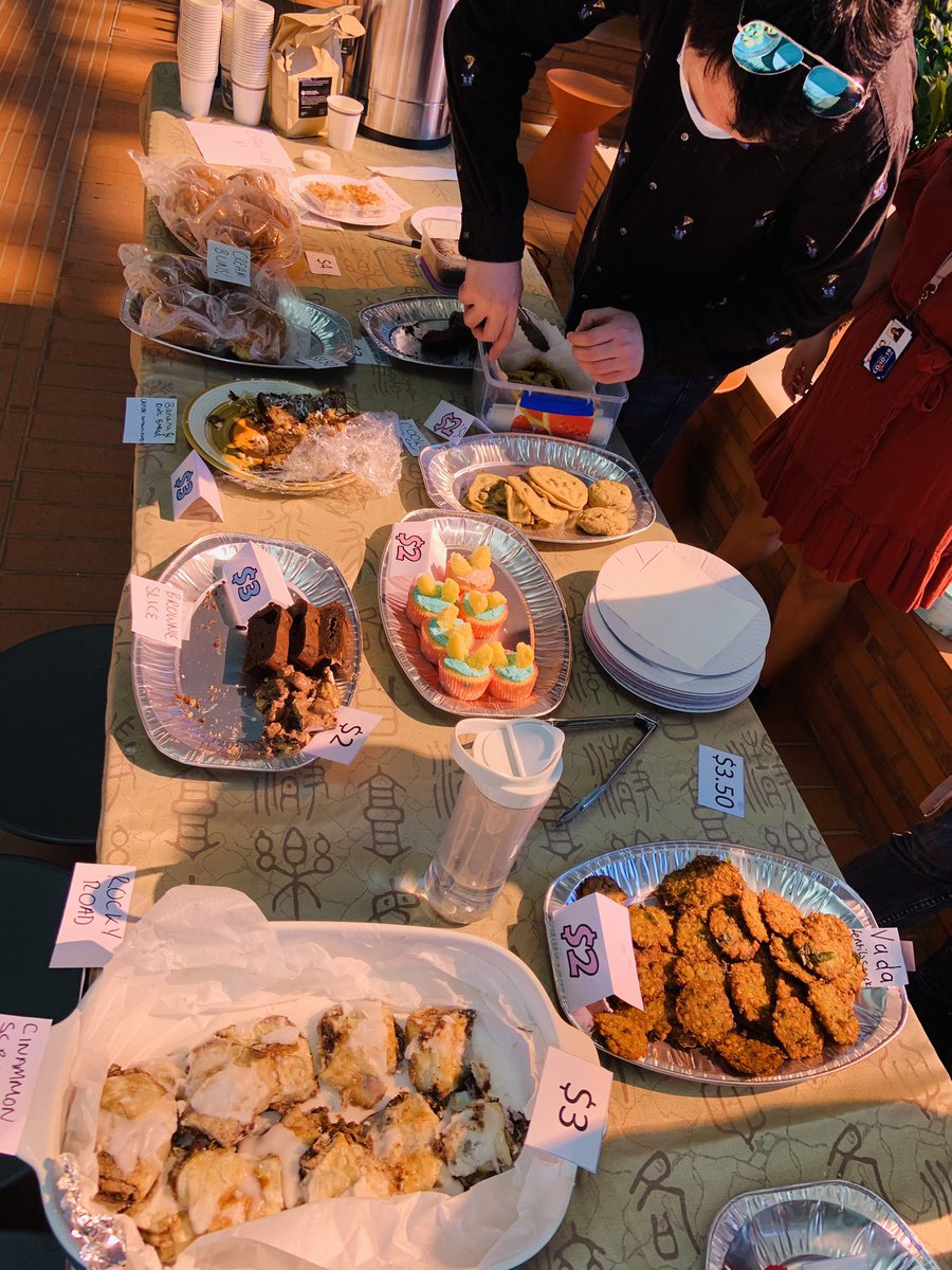 Successfully completed the Bake Sale event <a href="/TRI_info/">Translational Research Institute</a>
Cheers to the <a href="/HelixQUT/">Helix QUT Biomed HDR Student Society</a> HDR Student Committee <a href="/QUT/">QUT</a>
Thanks to all who provided baked food and joined with their valuable support.
<a href="/alefernandz/">ale..</a> @HenryLa52180145