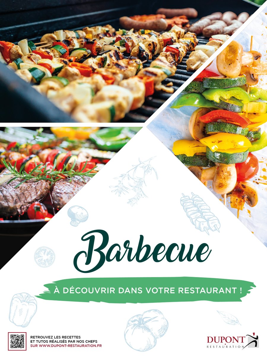 Pour ce mois d'Août, Dupont Restauration organise un repas "Barbecue" pour ses clients !
#animation #aout  #dupontrestauration #barbecue