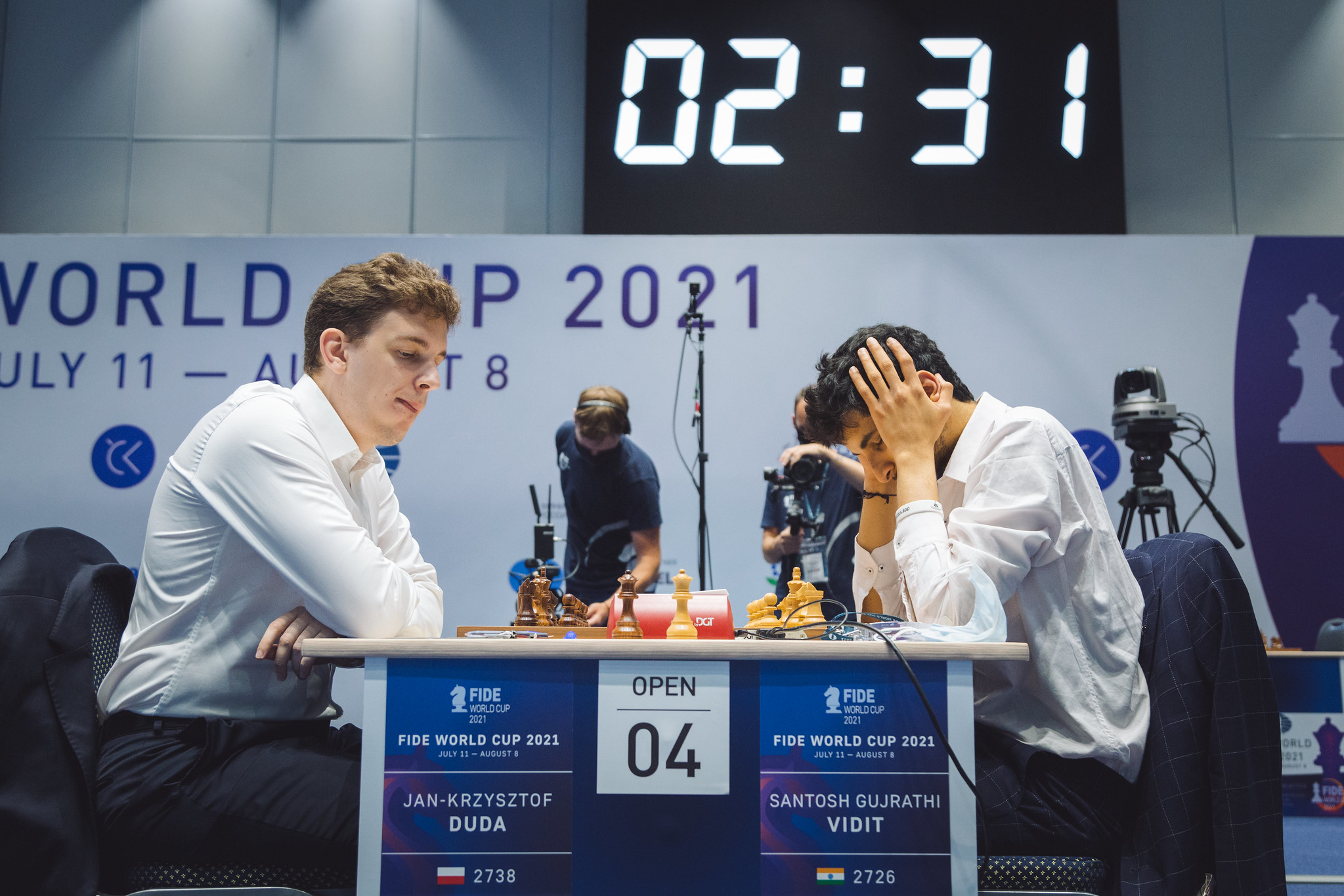 ChessBase India on Twitter "FIDE World Cup 2021 QF1 Carlsen and