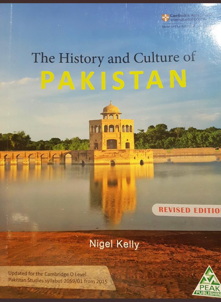SeharKamran's tweet image. Serious reservations on the distorted history published in the #CIE OLevel Pakisan Studies books authored by #NigelKelly
What is the reason behind polluting students’ minds &amp;amp; what is the motive for such misleading syllabus? 
 @Cambridge_Uni @pkBritish @ChristineOzden @CTurnerFCDO