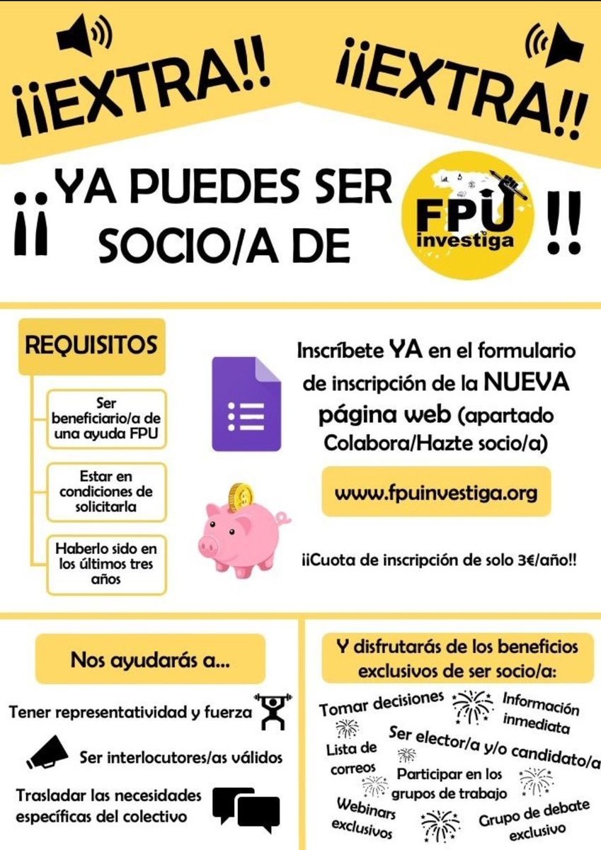 FPUinvestiga's tweet photo. No nos mires, únete‼️
#FPUnidxs❤️ https://t.co/JQ886biqIw