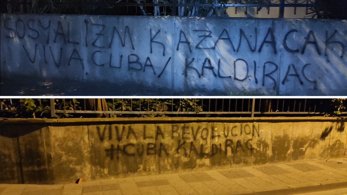 📍Kozyatağı/İstanbul

Anadolu’nun devrimci sosyalistleri olarak, emperyalizme direnen Küba’nın yanındayız.

#CubaNoEstaSola
#LaCalleEsDeLosRevolucionarios