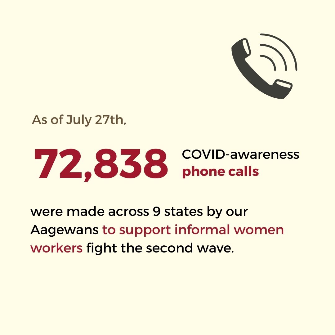 SEWA's #grassrootsleaders have been at the forefront, bolstering the resilience of informal women workers to withstand the #COVID19 health crisis. Since the start of the pandemic, they have played a critical role in identifying & serving the areas of need through relief efforts.