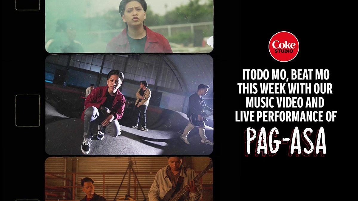 Libreng umasa lalo na’t libre niyong mapapanood ang live performance at official music video ng Coke Studio original collab song namin with Syd Hartha na “Pag-asa”! Stay tuned tuwing 4 PM sa Coke Studio PH Youtube channel! #CokeStudioItodoMoBeatMo