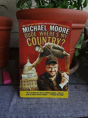#ebay #sales #onlinestore #collectors #ebayfinds #ebayseller #ebaydeals #eBayItem #ebaycoupon
Dude, Where's My Country? by Michael Moore (2004, Paperback) 9780446693790 | eBay buff.ly/3f4dHvm