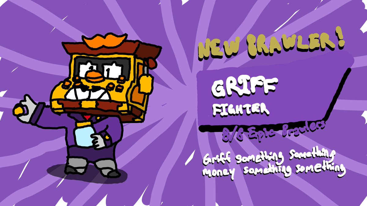 FlyingLine_BS's tweet photo. I unlocked Griff but forgot to take a screenshot so I just created a very proffesional artistic recreation of the screenshot :) https://t.co/1M3cuz6X1e