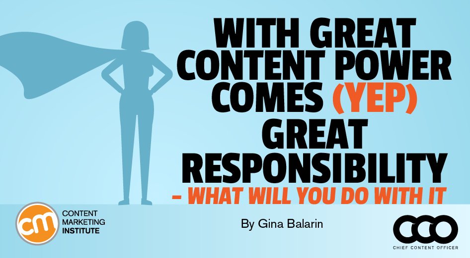 CMIContent's tweet photo. Brands and marketers can’t afford to lie today. It’s too easy to be found out, says @GBalarin. https://t.co/FmVqFleNUA https://t.co/kVfTpcseA2