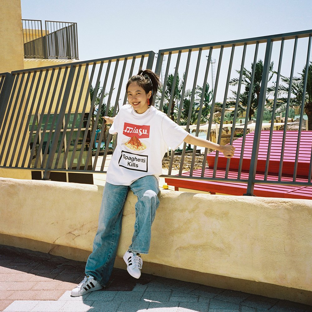 foe_kr's tweet photo. [매직 스트로베리 사운드]
Minsu - "Spaghetti Kills" T-Shirts (white)
온라인 스토어에 입고되었습니다.

https://t.co/1rNmvGJUbo

#FOEKR #minsu #민수 https://t.co/cYm4VVUBqV