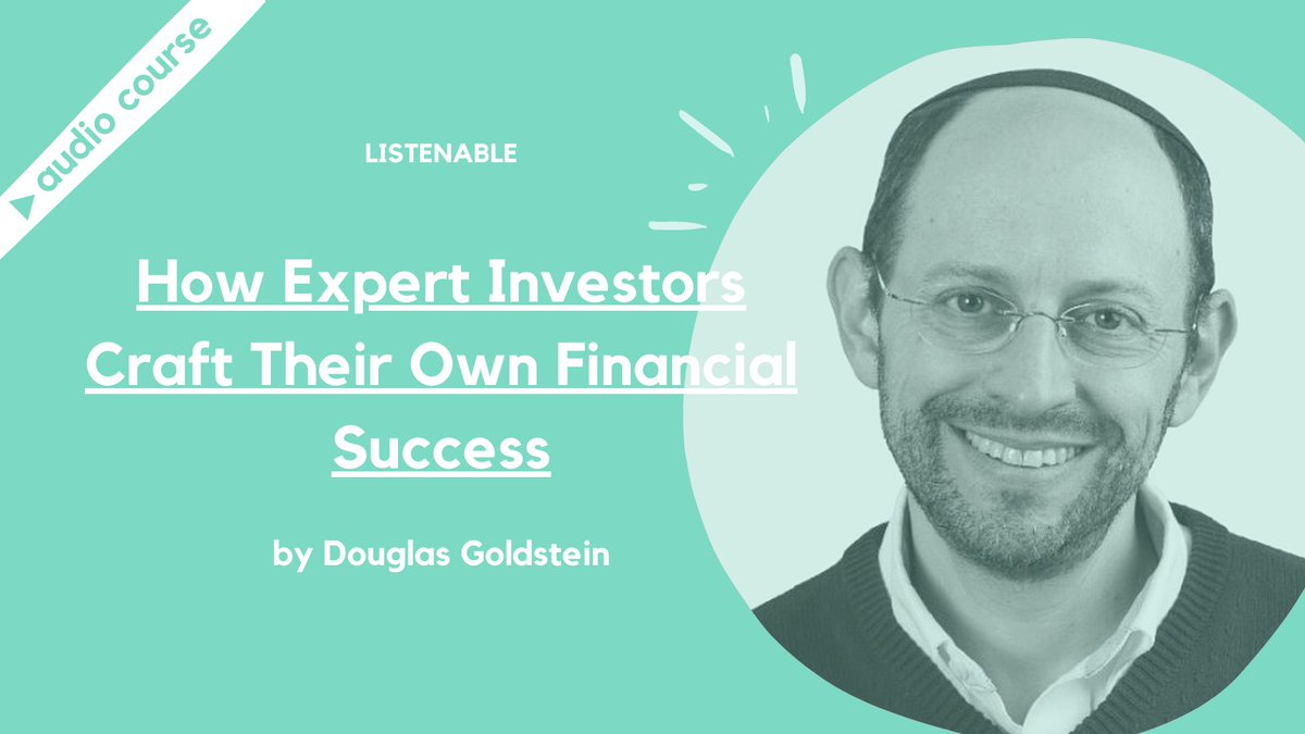 Ever wonder how experts achieve amazing financial success? Douglas Goldstein <a href="/DougGoldstein/">Douglas Goldstein</a> will explain how to start your financial plan, set money goals that you can achieve, and avoid pitfalls that ruin amateur investors. Listen now! 🎧 
e95jg.app.link/itp3Olx9fib