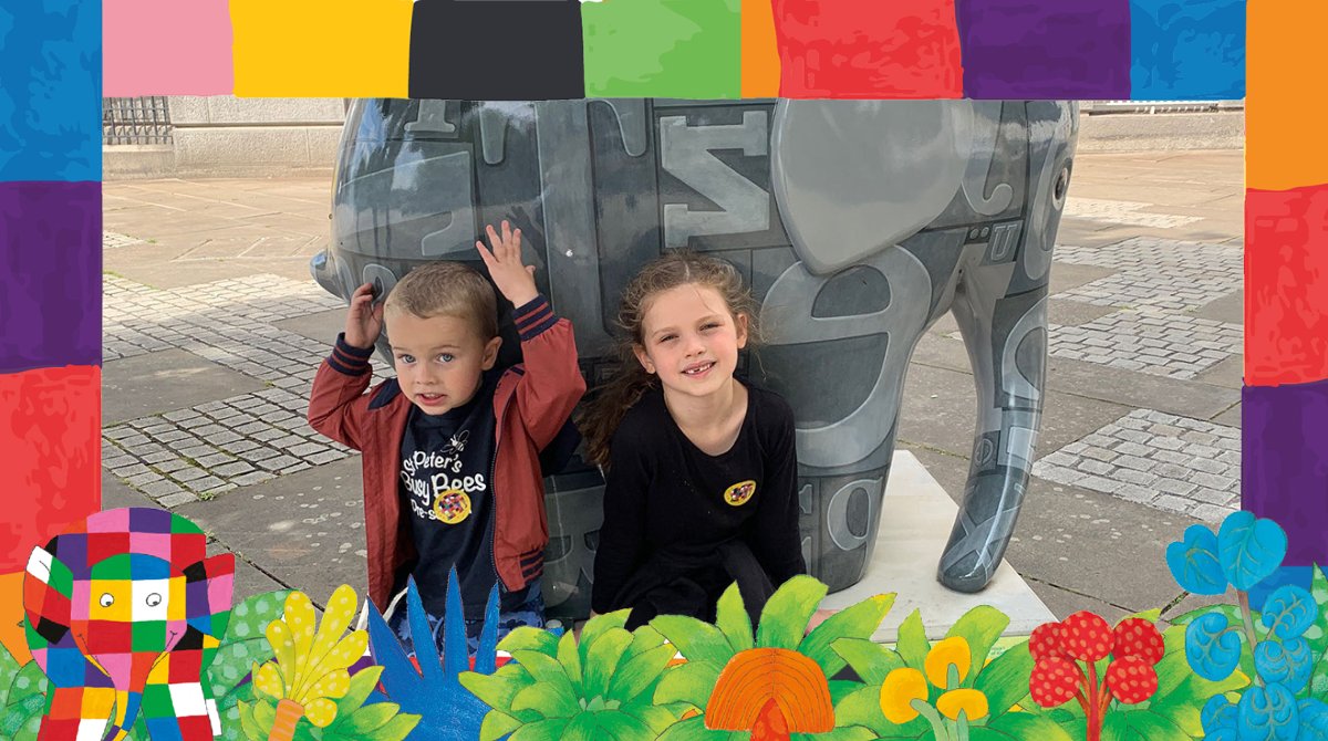 Say Hello 👋 to True to Type! It’s Maidstone’s industrial past from which artist <a href="/emmadoveart/">Emma Dove</a> draws inspiration for this #Elmermaidstone design. The letterpress blocks pay homage to the area’s acclaimed literary history. Located at <a href="/Kent_cc/">Kent County Council</a> this Elmer is sponsored by <a href="/geo_brand/">GeoBrand</a>