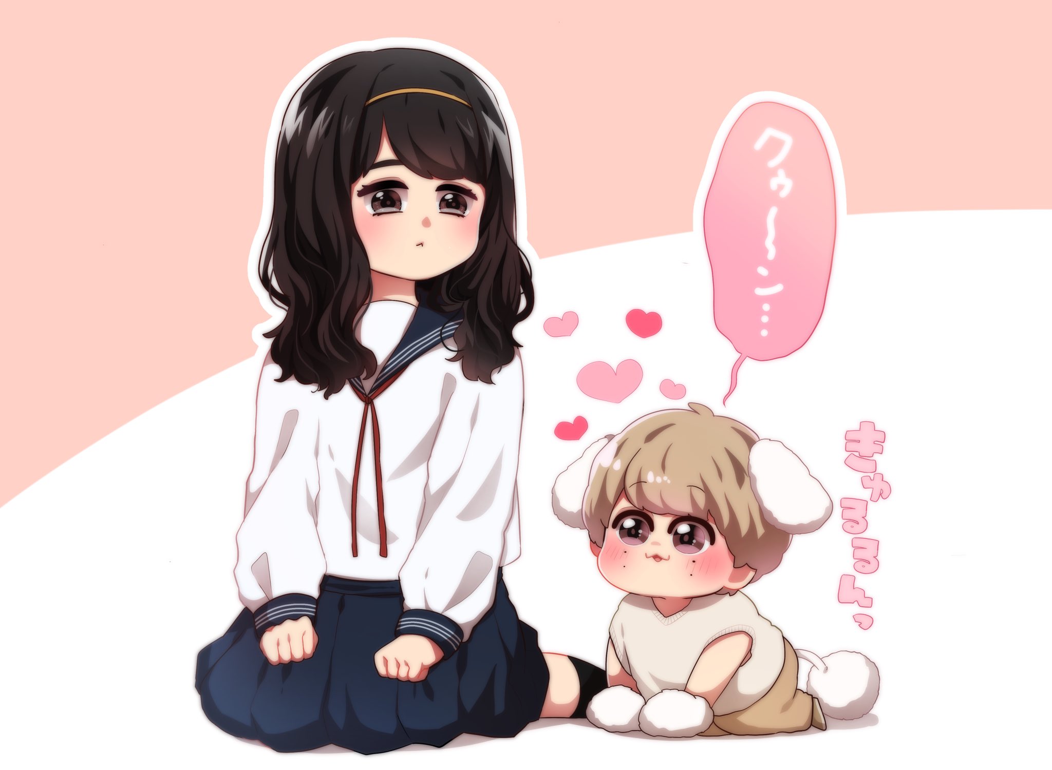 ひかる スノーマン家の姉妹と犬 T Co Gnpuirso6s Twitter